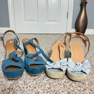 COMBO!!⚠️ two 8 size sandals BP and NÁUTICA